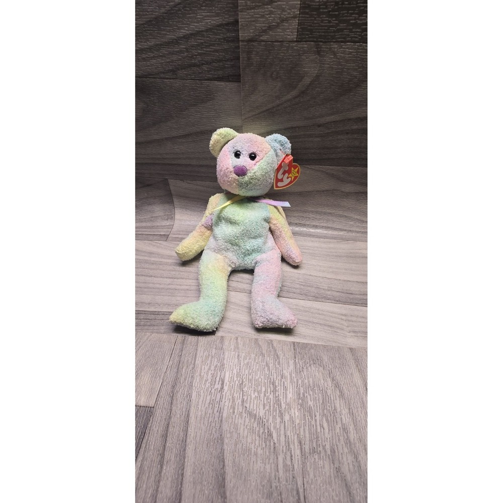 TY *Rare*Beanie Baby GROOVY The Bear